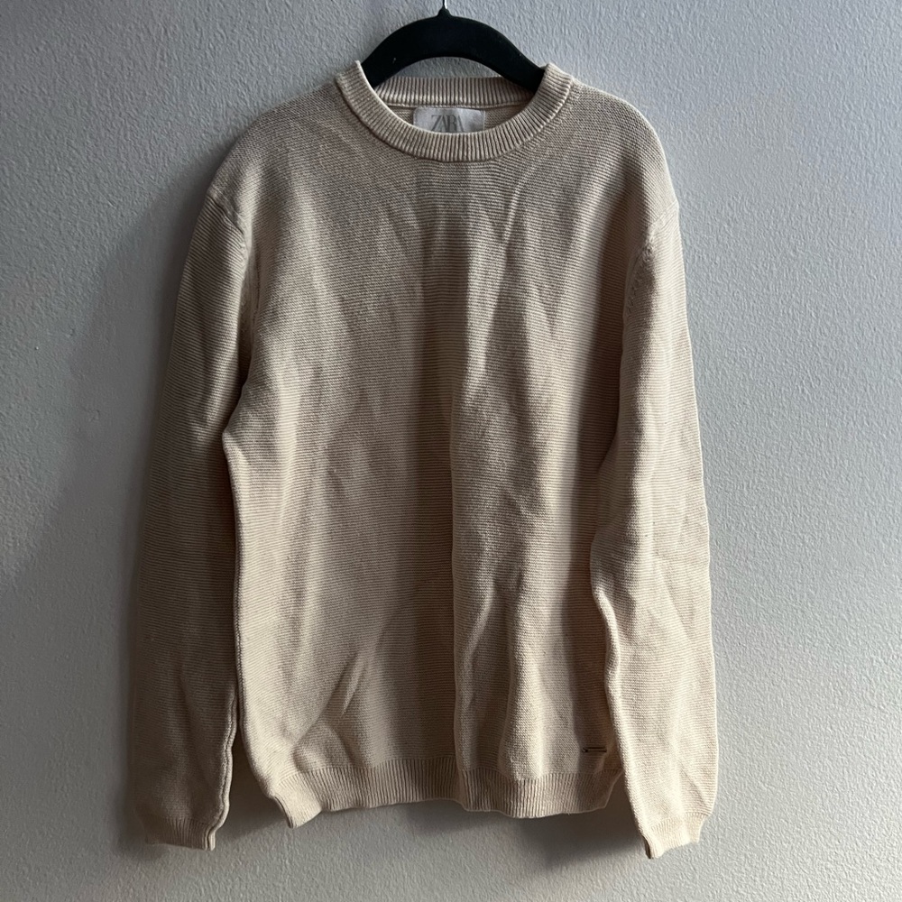 Youth crewneck knitted sweater